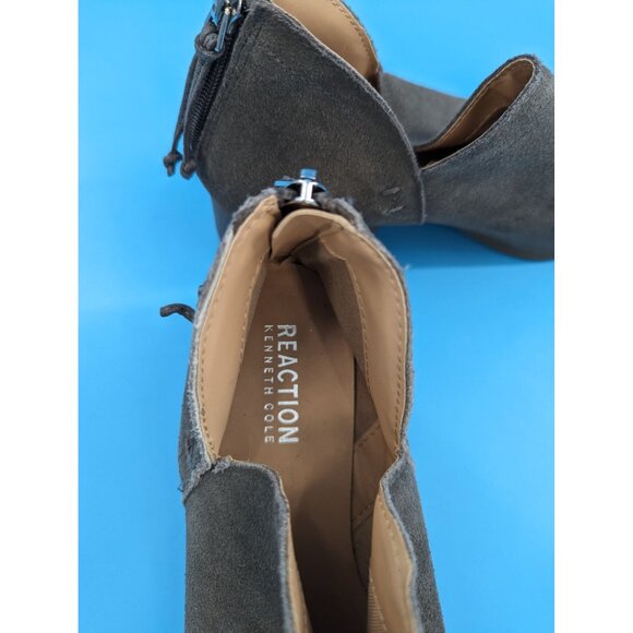 KENNETH COLE REACTION Womens side skip booties grey size 7 NWOT $99‎ - Picture 5 of 6